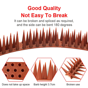 Emballage personnalisé en gros : Lot de 12 grappes anti-pigeons empilables pour entrepôts, bâtiments commerciaux et distributeurs - Product Image 4