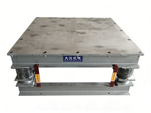 Table vibrante industrielle électrique en acier au carbone pour béton, avec moteur intégré, pour vibrateur de surface de ciment - Product Image 2