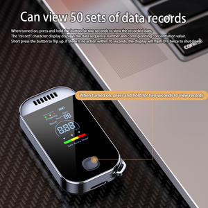 Vente flash : Alcootest portable, testeur d'haleine, appareil de <span class=keywords><strong>test</strong></span> numérique avec écran LCD, alcootest porte-clés - Product Image 4