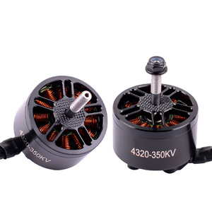 มอเตอร์โดรนแข่งแบบไร้แปรงถ่าน Blackadder 4320 350Kv คุณภาพสูง ผลิตจากพลาสติก แข็งแรงทนทาน โรเตอร์แบบรวม ป้องกันการระเบิด - Product Image 1