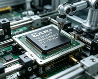 Chip de Memoria de Configuración de Programa FPGA Xilin XC18V04 VG44AEN Original, QFN44, PROM Serial