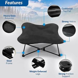 Переносная кровать для поднятой собаки, складная раскладушка для собак, кровать для кемпинга, приподнятая кровать для собак - Product Image 3
