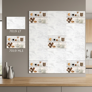 Carreaux muraux en céramique émaillée brillante de qualité supérieure, prix le plus bas, 250x375mm, design cuisine, 10x15, 30x45, 20x30, 30x60, 12x18 - Product Image 2