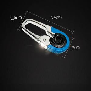 LLavero <span class=keywords><strong>de</strong></span> pesca <span class=keywords><strong>de</strong></span> doble anillo <span class=keywords><strong>para</strong></span> coche, herramienta <span class=keywords><strong>para</strong></span> el pecho, gancho duradero <span class=keywords><strong>para</strong></span> llavero, hebilla <span class=keywords><strong>de</strong></span> acero inoxidable, mosquetón <span class=keywords><strong>para</strong></span> exteriores, herramienta <span class=keywords><strong>de</strong></span> escalada - Product Image 6