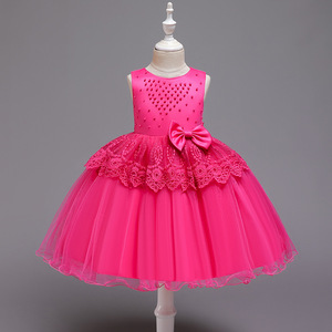 Children's Princess Dress Purple Tulle Skirt Stage Performance Girls Flower Girl Dress Summer 2020 - Product Image 4