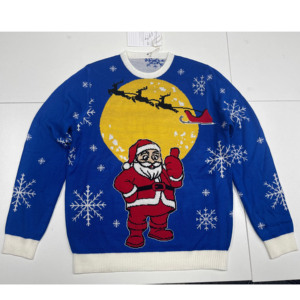 Giáng sinh Áo len <span class=keywords><strong>2025</strong></span> mớ<span class=keywords><strong>i</strong></span> của nam giớ<span class=keywords><strong>i</strong></span> và phụ nữ thờ<span class=keywords><strong>i</strong></span> trang giản dị tất cả các trận đấu Vòng cổ áo len xấu xí Áo len - Product Image 3