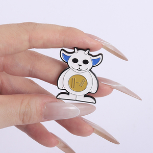 Hai mươi mốt phi công men pin dễ thương Ned phim hoạt hình Trâm sáng tạo âm nhạc huy hiệu quà tặng trang sức phụ kiện bán buôn - Product Image 4