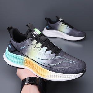 Chaussures de course sur route minimalistes pour hommes et femmes avec maille respirante, confort maximal, style marche - Product Image 1