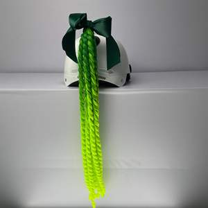 Trenzas para Casco de Motocicleta, Trenzas de Cola de Caballo, Decoraciones de Alta Calidad <span class=keywords><strong>con</strong></span> Ventosa para Casco - Product Image 4