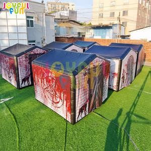 JOYFUL FUN personalizar Halloween <span class=keywords><strong>casa</strong></span> embrujada inflable laberinto inflable - Product Image 3