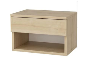 <span class=keywords><strong>Comodino</strong></span> e ripiano in legno a parete per appendere il <span class=keywords><strong>comodino</strong></span> con morbida perdita - Product Image 2