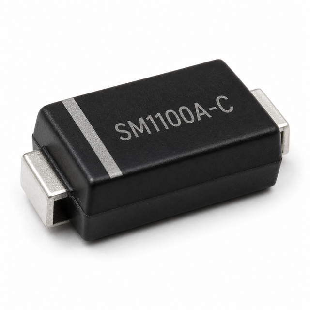 SM1100A-C Schottky Diode 1A 100V SMA DO-214AC Low Forward Voltage
