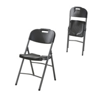 Chaises pliantes en plastique légères et durables pour usage scolaire moderne, table de conférence 6 places, chaise d'extérieur commerciale en gros
