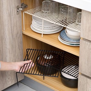 Telescopic Cabinet Storage <b>Rack</b> For Kitchen With Adjustable Shelf And Retractable Design For Organizing <b>Dishes</b> And Cookware - Product Image 1