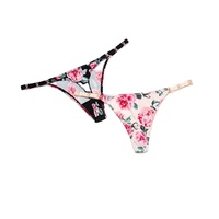 Strings et tangas sexy transparents pour femmes, culottes bikini taille basse, lingerie sexy, images de BF, VS G-string Thong
