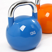 6kg/8kg/10kg/18kg/32kg/44kg Kettlebell en acier de couleur réglable personnalisé pour femmes et hommes