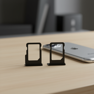 Vassoio porta SIM per iPhone X nero, ricambio - Product Image 3