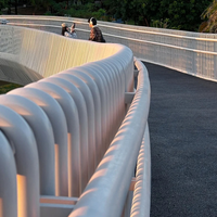Puente de Arco de Acero Fabricado a Medida para la Construcción de Infraestructuras Urbanas (Tamaño Personalizado)