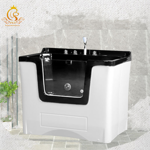 EUR <span class=keywords><strong>PET</strong></span> tıbbi <span class=keywords><strong>Pet</strong></span> temizlik ve bakım küvet Spa ürün köpek banyo lavabo hayvan havuzu - Product Image 6