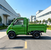 Camion de livraison électrique commercial à 4 roues homologué CEE COC, véhicule à énergie nouvelle de 3500W avec cabine fermée, 25 km/h et 45 km/h