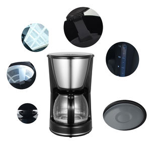 Machine à café automatique 0.75L utilisée commerciale <span class=keywords><strong>cafetière</strong></span> goutte à goutte <span class=keywords><strong>électrique</strong></span> <span class=keywords><strong>avec</strong></span> <span class=keywords><strong>filtre</strong></span> <span class=keywords><strong>permanent</strong></span> - Product Image 2