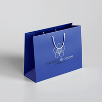 Bolsa de Papel para Regalos de Boda y Eventos, con Logotipo Personalizado de Lujo, Estampado Dorado, para Catering Gourmet, Certificación Ecológica, DDP