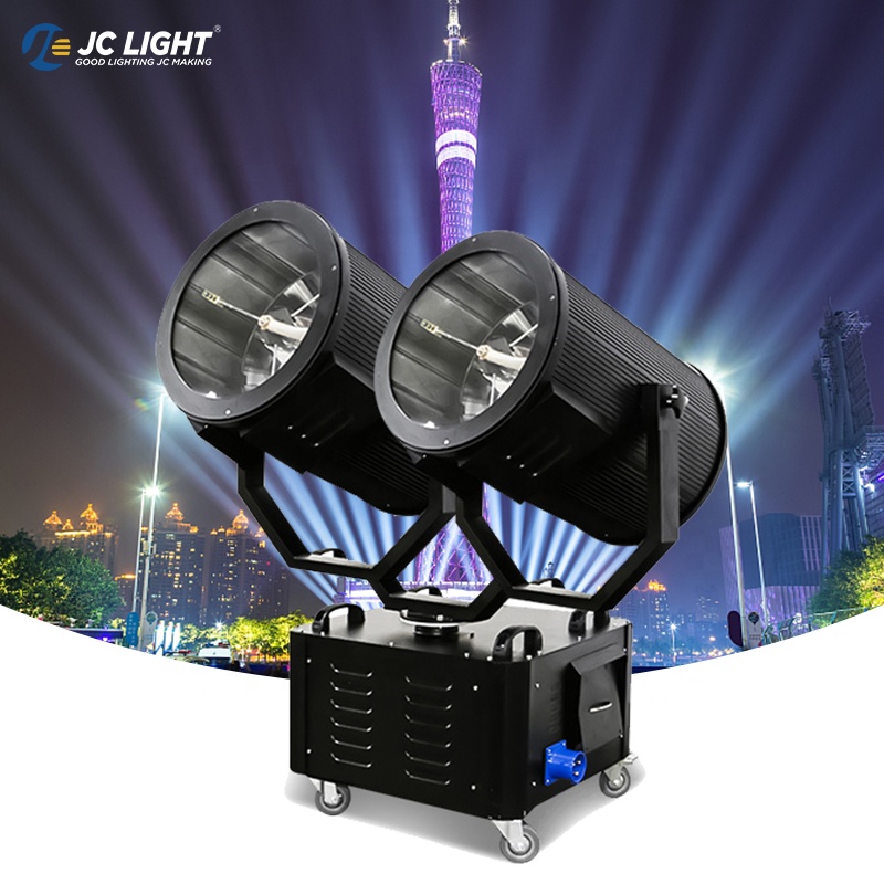 Outdoor Building Sky Cannon White Beam Searchlight 2 3 4 5 7kw