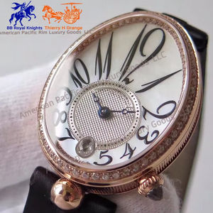 Reloj Mecánico Automático de Lujo Bre-guet 2025, Logotipo Personalizado, Acero 904, Espejo de Zafiro, Estilo Ejecutivo para Parejas, Diseño Ovalado Ronda, a la Moda - Product Image 1