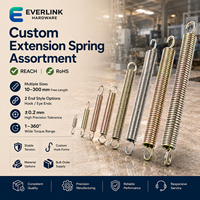 Assortiment de ressorts d'extension industriels avec solutions personnalisées de ressorts à tension pour les commandes OEM de machines et la fourniture en volume régulier