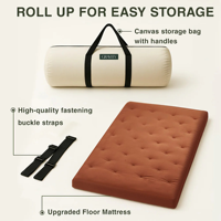 Matelas en mousse moderne respirant de 4 pouces avec noyau en mousse à mémoire de forme pour usage domestique, commercial et hospitalier - Vente en gros personnalisée