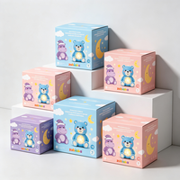 Boîte en carton ondulé personnalisée pour jouet veilleuse imprimé numériquement, pour enfants de 12 mois et plus, livraison express en 72h, produit étanche pour enfants