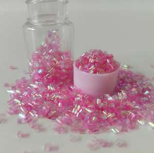 Perles de Bingsu de tube de paille souple de qualité supérieure colorée directe d'usine pour bricolage Slime et accessoires d'artisanat - Product Image 3