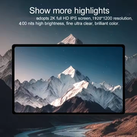 Nuevo diseño de tableta de 11 pulgadas con pantalla Wi-Fi FHD 8GB RAM y 128GB de memoria de solo lectura Procesador Octa Core para educación