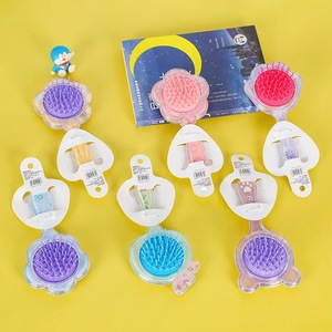 Cepillo de masaje para el cabello Mohei Cushion Comb de 10-15 cm, de plástico, para bebés y niños, con diseño de dibujos animados. - Product Image 3