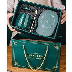 Taza de Cerámica con Control de Temperatura a 55 Grados, Personalizada con Logotipo, para Regalo Empresarial o Actividad Corporativa - Product Image 6