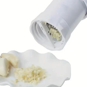 Mini Picador de Ajo Multifuncional de Plástico LM, Prensa de Ajo Portátil para Cocina, Uso Doméstico, Fácil de Limpiar, Antiadherente - Product Image 5