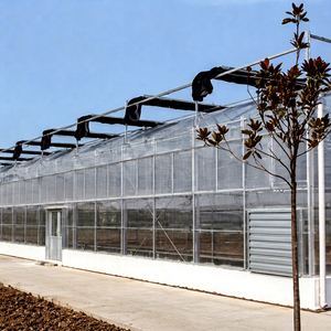Heavy Snow Load PC Polycarbonate <b>Greenhouse</b> with Reinforced Galvanized Frame for Cold Climate Winter Crop - Product Image 1