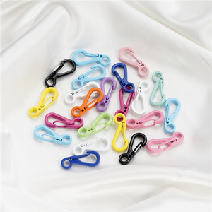 Alloy Keychain Mixed Color 10.3x24.5mm <b>Doll</b> Shape DIY Jewelry <b>Accessories</b> - Product Image 2
