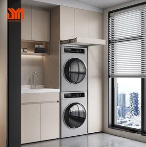 Gabinete de balcón personalizado JYN, <span class=keywords><strong>lavadora</strong></span> y secadora, Gabinete integrado, gabinete de almacenamiento de balcón de <span class=keywords><strong>aluminio</strong></span> en forma de panal - Product Image 1