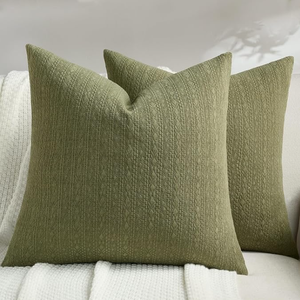 Chenille Premium a Doppia Faccia con Texture Argyle, Cerniera Nascosta, Lavabile <span class=keywords><strong>in</strong></span> <span class=keywords><strong>Lavatrice</strong></span>, Anti-Pilling, Colore Resistente - Product Image 1