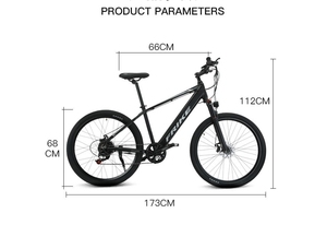 Entrepôt européen Charge rétro Ebike 48V Batterie au lithium Vente en gros Vélo électrique hybride alimenté en ville Vélo de voyage à gros pneus - Product Image 6