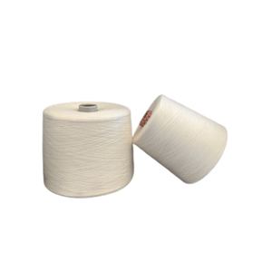 Hilo Ecológico de Mezcla 40% Bambú 60% Algodón 32S 40S Hilado en Anillo para Tejido de Verano, Productos para Bebés, Textil al por Mayor - Product Image 2