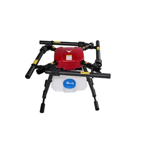 Drone Uav de 4 eixos 16kg/16L para pulverização de colheitas agrícolas com motor de bomba e componentes de núcleo de bateria, mais vendido, fazendas