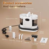 Nettoyeur de tapis professionnel portable à vapeur, humide et sec, pour la sellerie de canapé et le nettoyage de tapis – Vente en gros