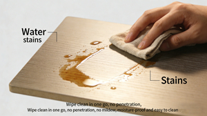Tableros de Melamina Impermeables con Certificación FSC, Personalizados de Fábrica, 1220*2440mm, Paneles de <span class=keywords><strong>MDF</strong></span> para Fabricación de Muebles de Cocina - Product Image 6