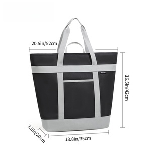 <span class=keywords><strong>Sac</strong></span> fourre-tout réutilisable isolé pour les courses, <span class=keywords><strong>sac</strong></span> de <span class=keywords><strong>livraison</strong></span> de pizza/nourriture pour garder les aliments froids/chauds pour <span class=keywords><strong>Uber</strong></span> <span class=keywords><strong>Eats</strong></span>/Doordash/Grubub - Product Image 3