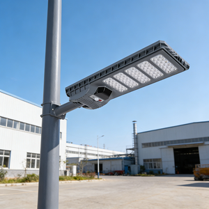 Lampe solaire de rue en ABS à <span class=keywords><strong>prix</strong></span> d'usine, 30W 60W 90W, étanche IP65 avec télécommande, garantie de 2 ans pour cour - Product Image 2