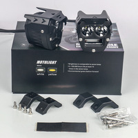 Lumière auxiliaire de nuit imperméable Night Ranger Fonctionnement 80w Tdd Lighttdd Mini phare de conduite Lumière auxiliaire de moto