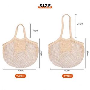 Reusable Natural Mesh <b>Net</b> Bags for Fruit Vegetable Potato Packing Large Capacity Cotton Pouch <b>Net</b> Tote Bag for Shopping Bag - Product Image 5