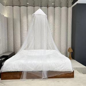 Lit King Size rond circulaire portable plié moustiquaire - Product Image 3